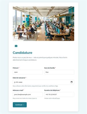 Demande d'emploi